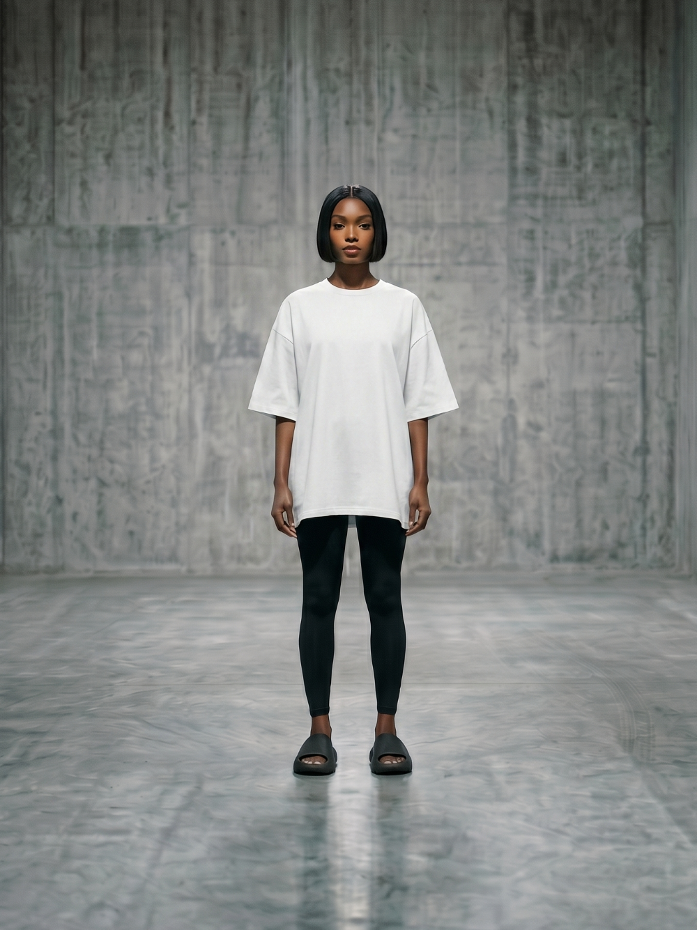 T-Shirt / White / Oversized