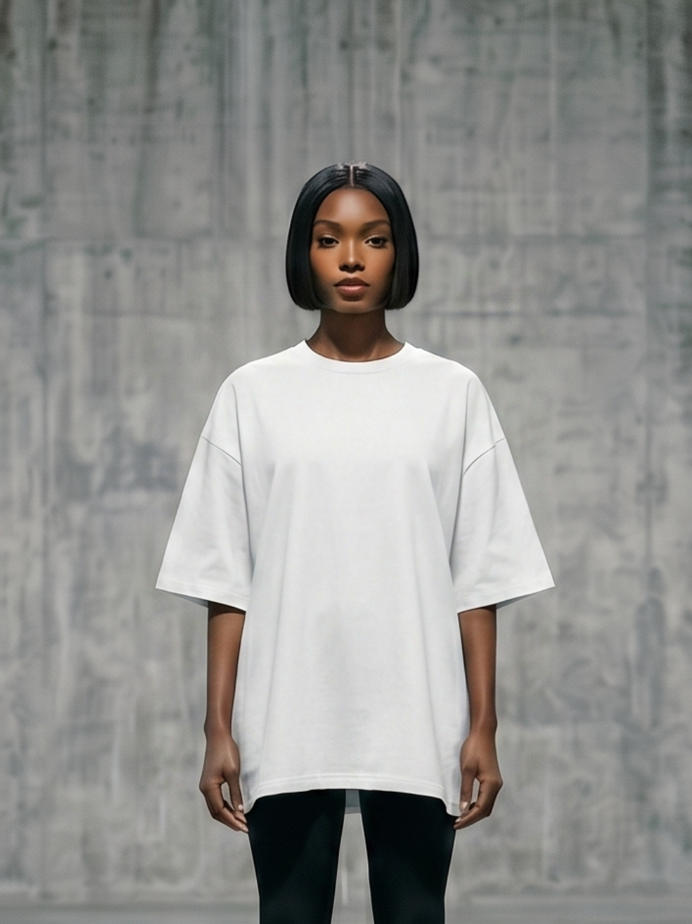 T-Shirt / White / Oversized