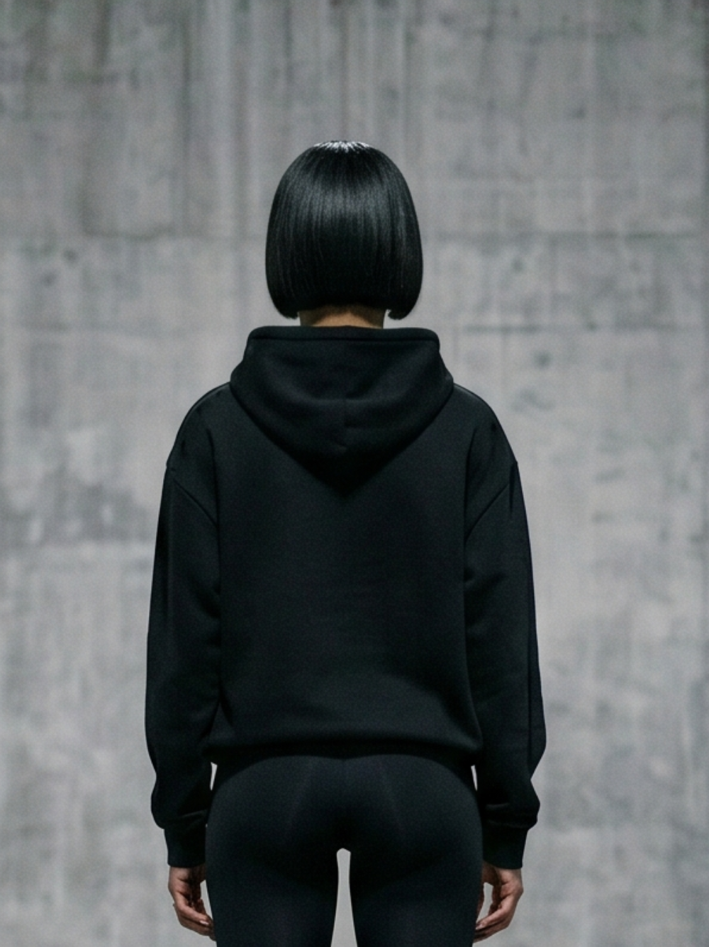 Hoodie / Black / Oversized / 400GSM