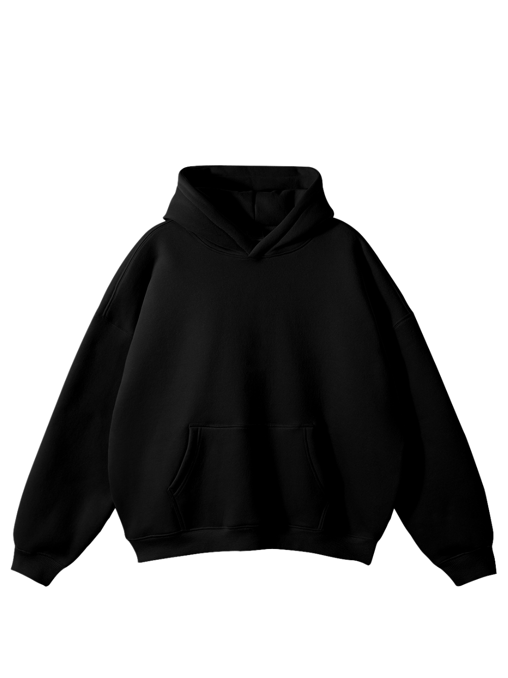 Hoodie / Black / Oversized / 400GSM